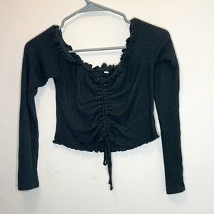 Long Sleeved Crop Top